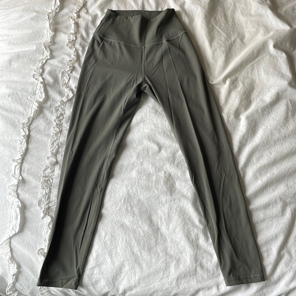 Olive Green Yoga Pants